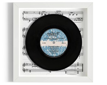 Tottenham Hotspurs FA Cup Final 81/82 Season "Tottenham Tottenham" Framed 7" Vinyl Record