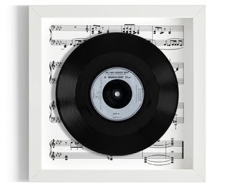 Bronski Beat "Hit That Perfect Beat" Framed 7" Vinyl Record