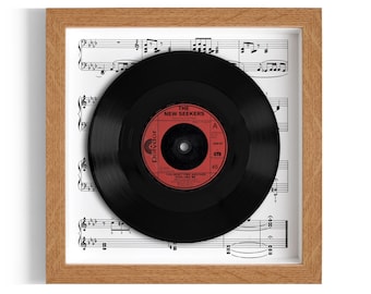 The New Seekers "You Won't Find Another Fool Like Me" Framed 7" Vinyl Record UK NUMBER ONE 13 Jan - 19 Jan 1974