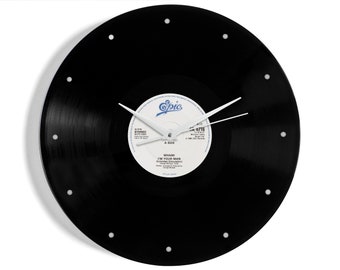 Wham "I'm Your Man" Vinyl Record Wall Clock UK NUMBER ONE 24 Nov - 7 Dec 1985