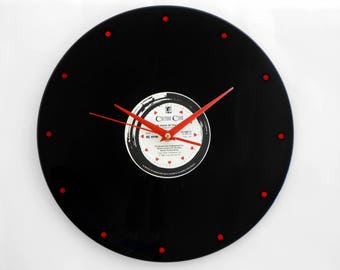 Culture Club "Time (Clock Of The Heart)" 12" Vinyl Record Wall Clock