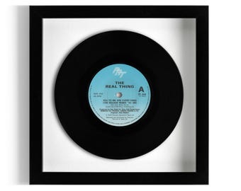 The Real Thing "You To Me Are Everything" Framed 7" Vinyl Record UK NUMBER ONE 20 Jun - 10 Jul 1976
