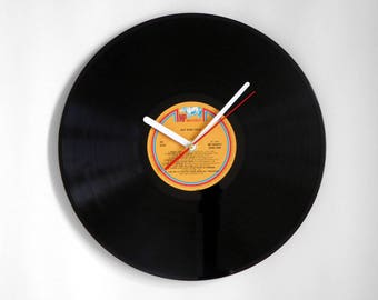 Nat King Cole "Love Songs" Vinyl Record Wall Clock