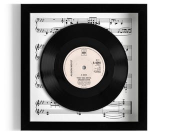 Alison Moyet "That Ole Devil Called Love" Framed 7" Vinyl Record