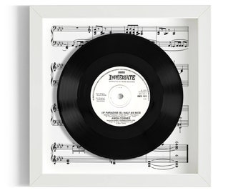 Amen Corner "(If Paradise Is) Half As Nice" Framed 7" Vinyl Record UK NUMBER ONE 12 - 25 Feb 1969