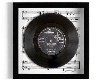 The Beatles "You Can't Do That" Framed 7" Vinyl Record