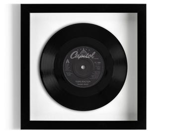 Diana Ross "Chain Reaction" Framed 7" Vinyl Record UK NUMBER ONE 2 - 22 Mar 1986