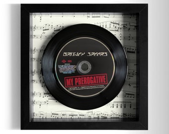 Britney Spears "My Prerogative" Framed CD