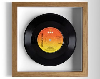 Barbra Streisand "A Star Is Born (Evergreen)" Framed 7" Vinyl Record