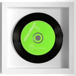 Robbie Williams "It's Only Us / She's The One" Framed CD