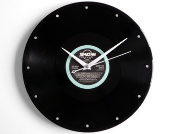 Boxcar Willie "Last Train to Heaven" Vinyl Record Wall Clock