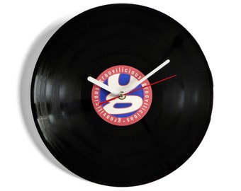 Groovilicious Vinyl Record Wall Clock