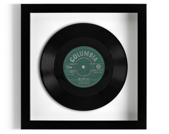 Cliff Richard and The Shadows "The Young Ones" Framed 7" Vinyl Record UK NUMBER ONE 11 Jan - 21 Feb 1962