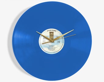 Linda Ronstadt "Blue Bayou" Vinyl Record Wall Clock