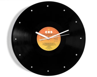 Neil Diamond "You Don't Bring Me Flowers" 12" Vinyl Record Wall Clock