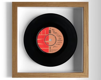 Cliff Richard "Miss You Nights" Framed 7" Vinyl Record