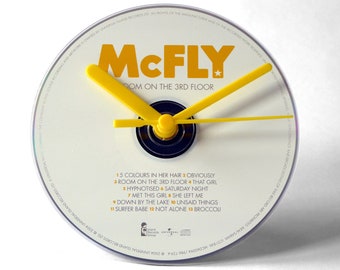 McFly "Room On The 3rd Floor" CD Clock