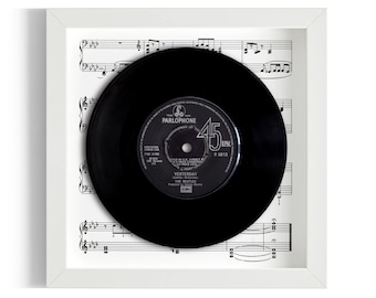 The Beatles "Yesterday" Framed 7" Vinyl Record