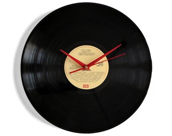 Cliff Richard "Love Songs" Vinyl Record Wall Clock