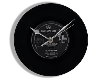 Billy J Kramer With The Dakotas "Little Children" 7" Vinyl Record Wall Clock UK NUMBER ONE 19 Mar - 1 Apr 1964