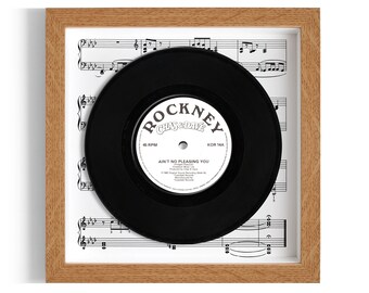 Chas & Dave "Ain't No Pleasing You" Framed 7" Vinyl Record