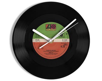 Boney M "Rivers Of Babylon" 7" Vinyl Record Wall Clock UK NUMBER ONE 7 May - 10 Jun 1978