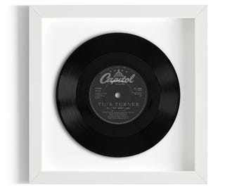 Tina Turner "Steamy Windows" Framed 7" Vinyl Record