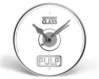 Pulp "Different Class" CD Clock