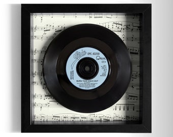 Michael Jackson "Burn This Disco Out" Framed 7" Vinyl Record