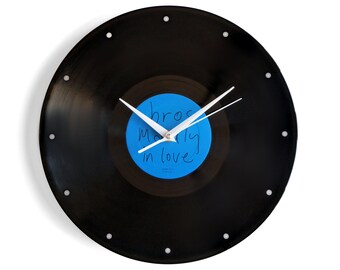Bros "Madly In Love" Vinyl Record Wall Clock