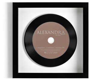 Alexandra Burke "Hallelujah" Framed CD UK Number ONE 21 Dec 2008 - 10 Jan 2009