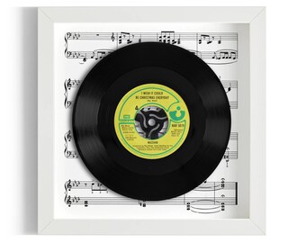 Wizzard "I Wish It Could Be Christmas Everyday" Framed 7" Vinyl Record