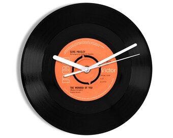 The Archies "Sugar Sugar" 7" Vinyl Record Wall Clock UK NUMBER ONE 19 Oct - 13 Dec 1969