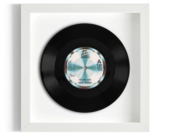 Stevie Wonder "Part-Time Lover" Framed 7" Vinyl Record