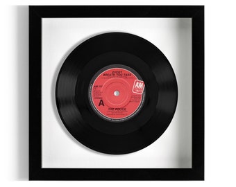 The Police "Every Breath You Take" Framed 7" Vinyl Record UK NUMBER ONE 29 May - 25 Jun 1983