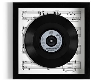 Michael Ball "Love Changes Everything" Framed 7" Vinyl Record