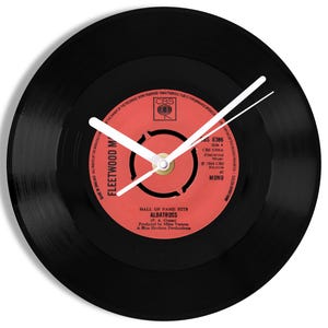 Fleetwood Mac "Albatross" 7" Vinyl Record Wall Clock UK NUMBER ONE 29 Jan - 4 Feb 1969