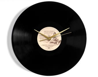David Essex "Gold & Ivory" 12" Vinyl Record Wall Clock