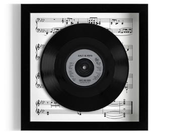 Salt N Pepa "Twist and Shout" Framed 7" Vinyl Record