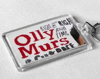 Olly Murs Keyring made from CD Booklets