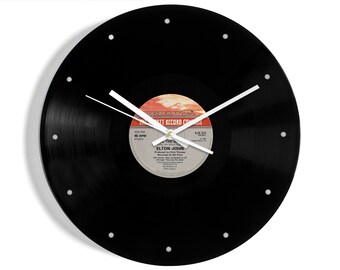 Elton John "Kiss The Bride" 12" Vinyl Record Wall Clock