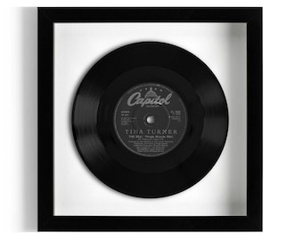 Tina Turner "The Best" Framed 7" Vinyl Record