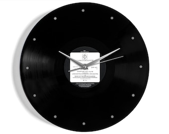 Tchaikovsky "1812 Overture" Vinyl Record Wall Clock