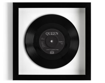 Queen "I Want To Break Free" Framed 7" Vinyl Record