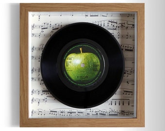 George Harrison "My Sweet Lord" Framed 7" Vinyl Record