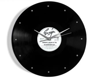 The Boomtown Rats "Someone's Looking At You" 12" Vinyl Record Wall Clock