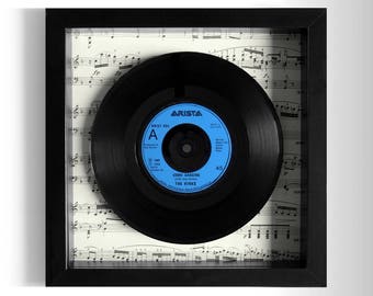 The Kinks "Come Dancing" Framed 7" Vinyl Record