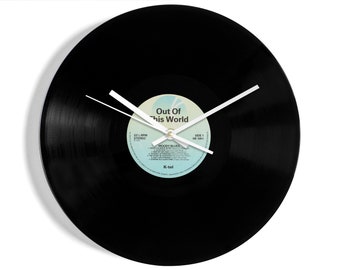 The Moody Blues "Out Of This World" Vinyl Record Wall Clock