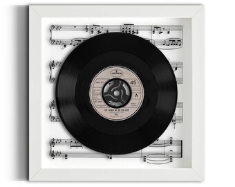 10cc "The Things We Do For Love" Framed 7" Vinyl Record