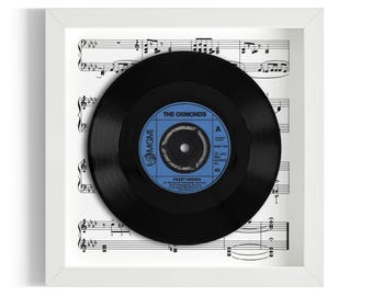 The Osmonds "Crazy Horses" Framed 7" Vinyl Record